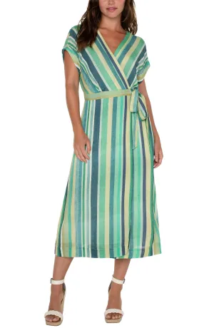 Wrap Midi Dress