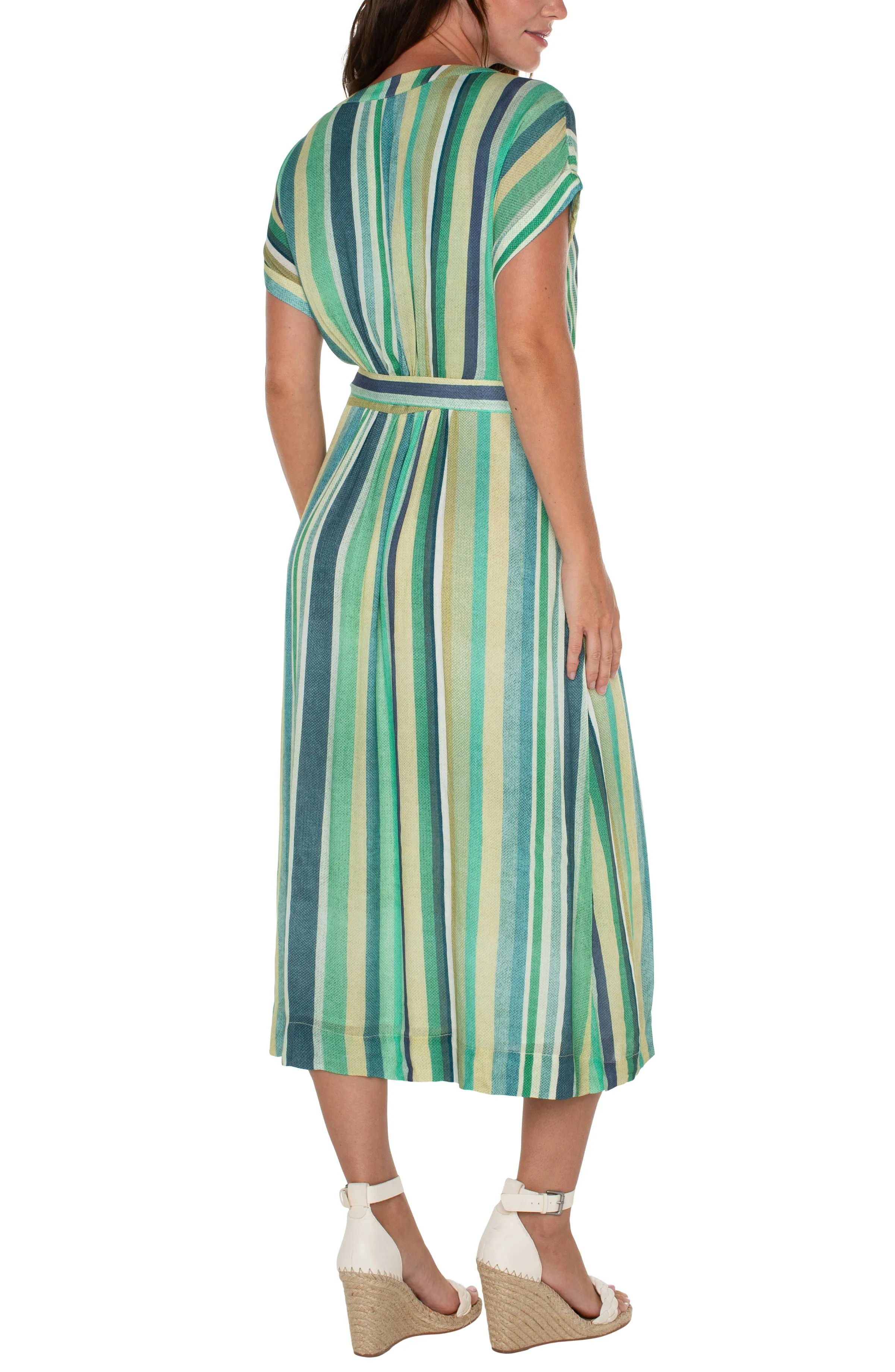 Wrap Midi Dress