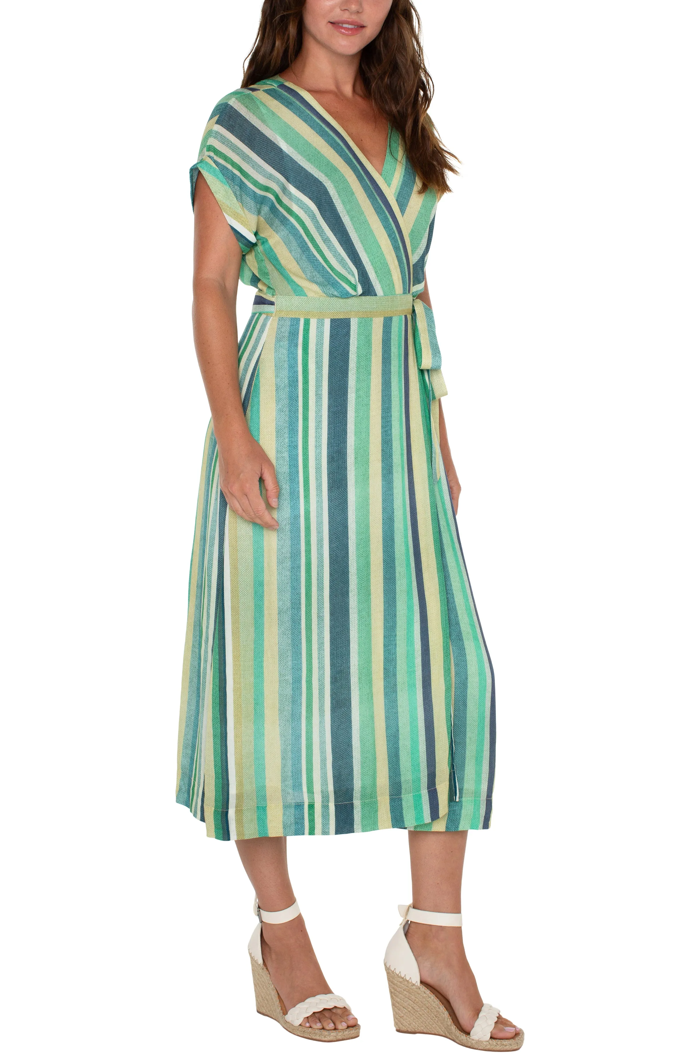 Wrap Midi Dress