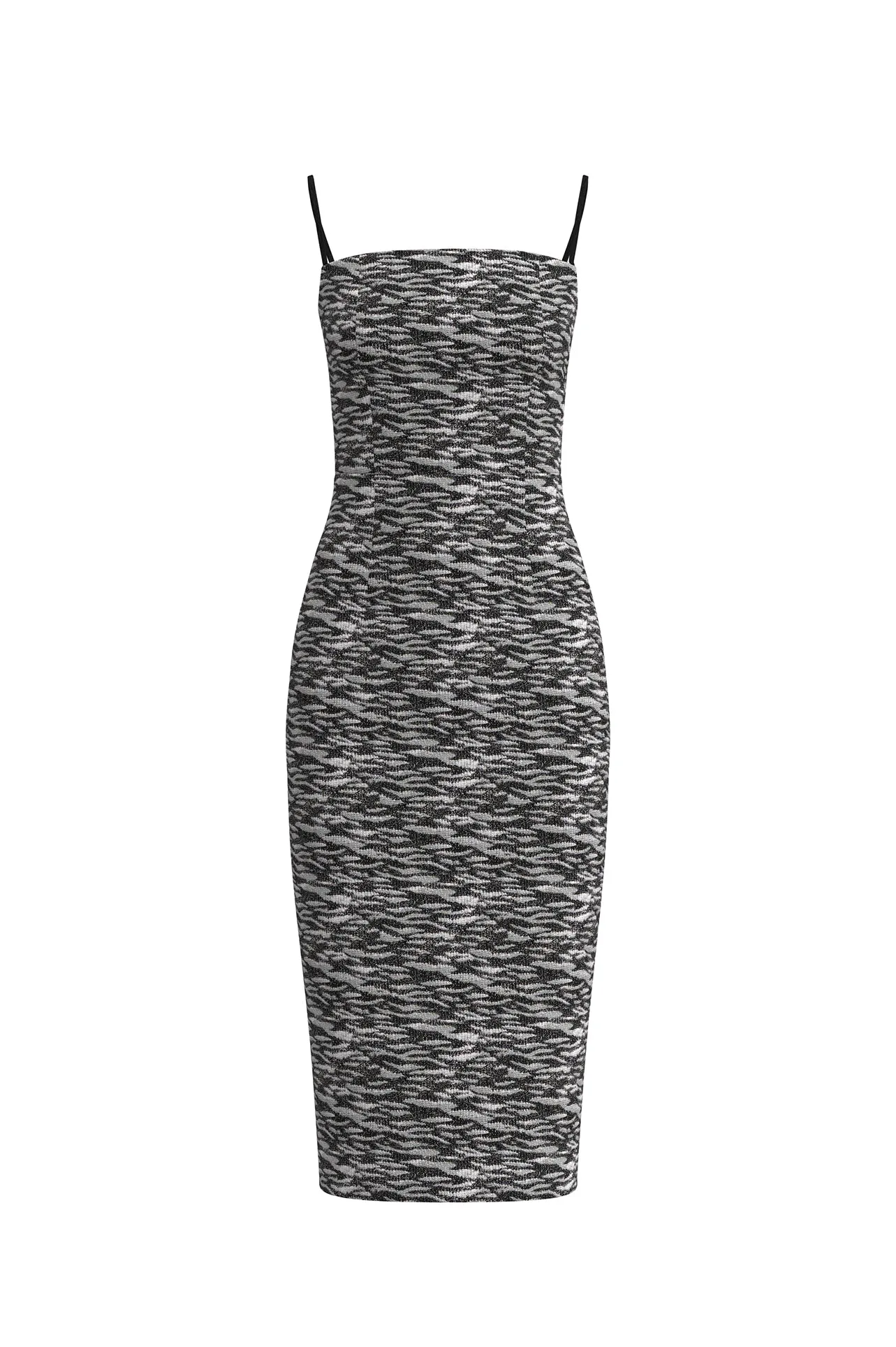 ZEBRA PRINT SEQUINS  DRESS
